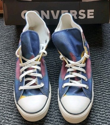 Converse Chuck Taylor All Star Sneaker Schuhe Blue/Multi Gr. 44 UK 10 ungetragen