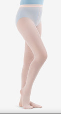 Capezio N14 Footed Hold  Stretch Ballet Pink Adult Sizes FREE SHIPPING 