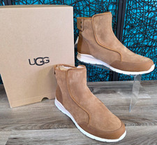 UGG WOMENS LAURELLE BOOTS 12 M CHESTNUT SUEDE...
