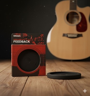 D Addario PW-SH-01 Schallloch-Einsatz   Gitarren-Zubehör für besseren Sound  