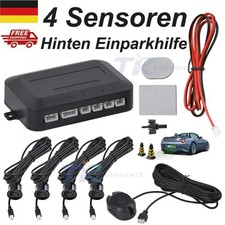 4Sensoren Universal PDC Einparkhilfe Nachrüsten hinten Parkhilfe Rückfahrwarner.