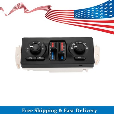 Climate Control Module 599-210XD For Chevy GMC Cadillac Manual AC System