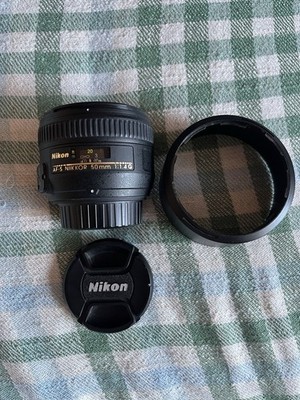 Nikon AF-S FX NIKKOR 50mm F/1.4G Lens - Great CONDITION Prime Lens