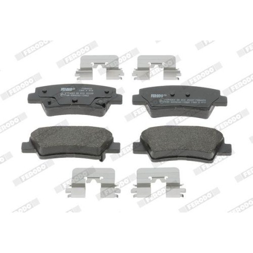 Bremsbelagsatz Scheibenbremse Ferodo FDB4833 Premier FüR Ssangyong Hyundai Kia-image