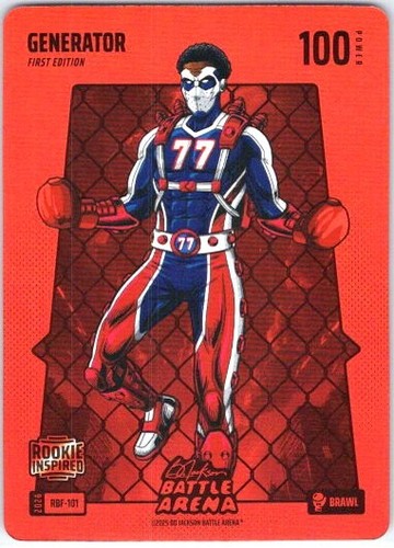 Bo Jackson Battle Arena Generator 1st Edition RC Red Battlefoil Hobby Exclusive