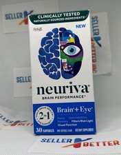 Neuriva Brain+Eye Health Supplement Support Exp 9/26+