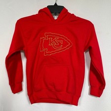 Kansas City Chiefs NFL Red Hoodie Sweatshirt Youth XS