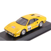 Ferrari Gtb N.14 Retired Tour De France 1985 T.WORSWICK-S.NEWMAN 1:43 Best Model