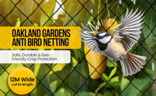 12m Garden Netting Heavy Duty 20mm Mesh Knotted Anit Bird Pond Fruit Cage Net