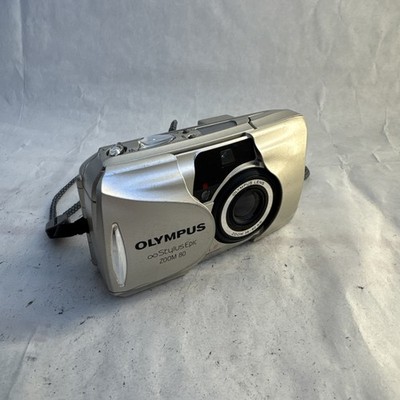 Olympus Stylus Epic Zoom 80 35mm Point & Shoot Film Camera Working 