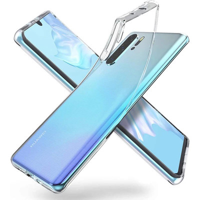 Klare ultradünne Silikonhülle für Huawei P50 P40 P30 P20 P10 Lite Pro plus weich