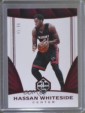 2016-17 Panini Limited Spotlight Red 45/99 Hassan Whiteside #25 u5y