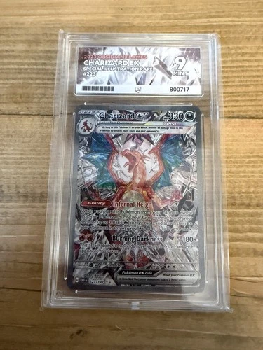 Charizard ex #223 Ace 9-  Pokémon TCG - Obsidian Flames 223/197