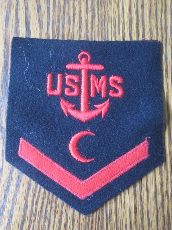 UNITED STATES MARITIME SERVICE (USMS) THIRD CLASS BAKER, COOK or STEWARD RATE
