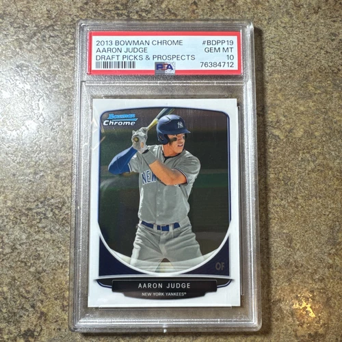 2013 Bowman chrome Aaron Judge draft picks and prospects PSA 10 Rookie Card💎💎