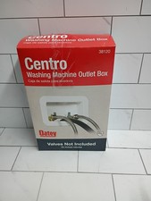 Oatey Centro 38120 Washing Machine Outlet Box White Built-In Installation OB