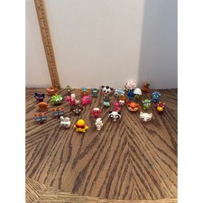 Kidcore Unisex Moshi Monsters Moshling Mini Figure Lot 1-1.5" Multicolor