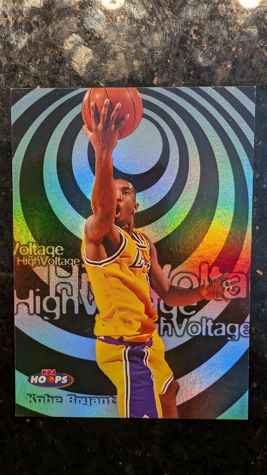KOBE BRYANT 1997-98 HOOPS HIGH VOLTAGE INSERT # 1