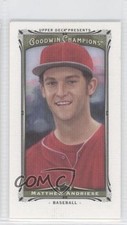 2013 Upper Deck Goodwin Champions Canvas Minis Matt Andriese #222 1md