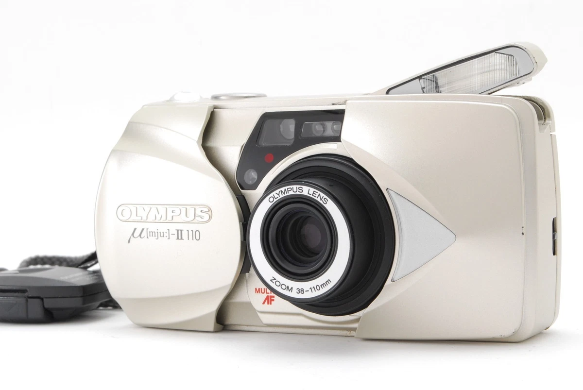 完動実用品 オリンパス OLYMPUS μ- II 35mm f2.8 シルバー Olympus µ