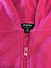 Pink Oversize Cropped Sleeve Hoodie Playboy By Pacsun Size Med Read
