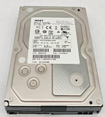 3TB HGST HUS723030ALS640 118032815 EMC 3,5'' SAS HDD Festplatte