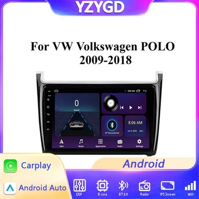 For VW Volkswagen POLO Android Auto CarPlay Radio Car Autoradio GPS Head Unit 4G