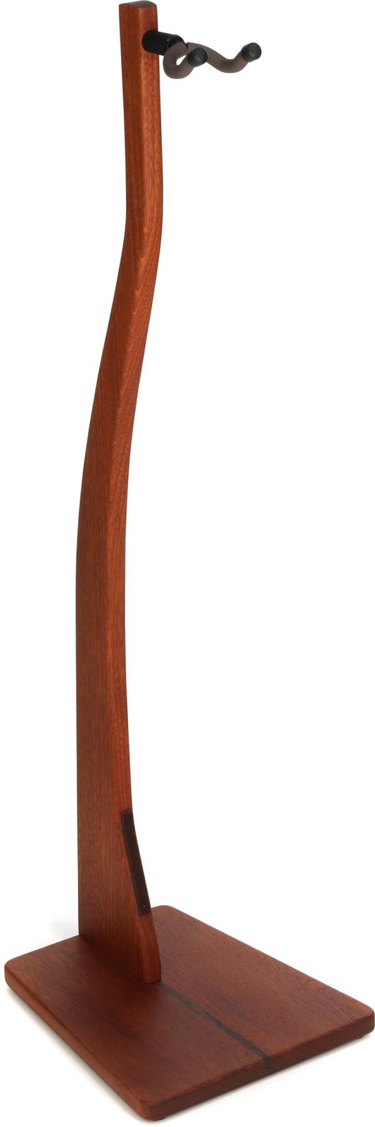 Подставка для электрической бас-гитары ручной работы с цитрой - Красное дерево