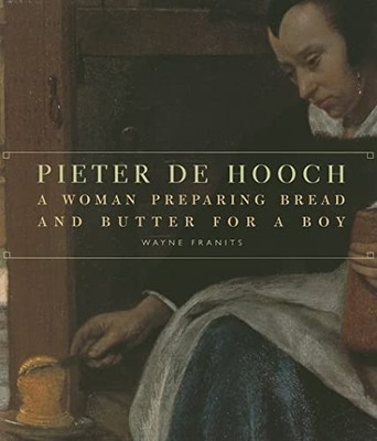 Pieter de Hooch   A Woman Preparing Bread and Butter for a Boy by . Franits