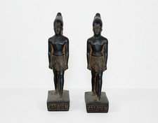 Rare Ancient Egyptian Antique 2 Statues of King Thutmose III BC Egyptology