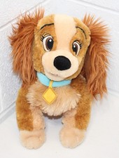 Disney Parks Lady and the Tramp LADY Dog Stuffed Animal Plush Plushie 11" EUC