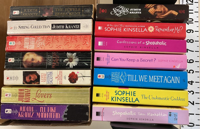 Judith Krantz with Sophie Kinsella PB Lot of 14 I'll Take Manhattan, Scruples