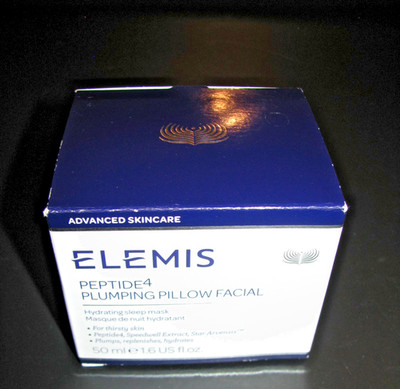 Elemis Peptide4 Plumping Pillow Facial 50 ml/1.6 fl. oz Discontinued HTF New