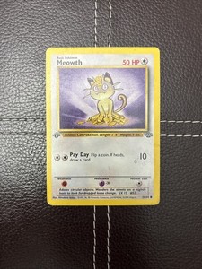1995 meowth pokemon card value Playing Card Deck Display Case main image 0
