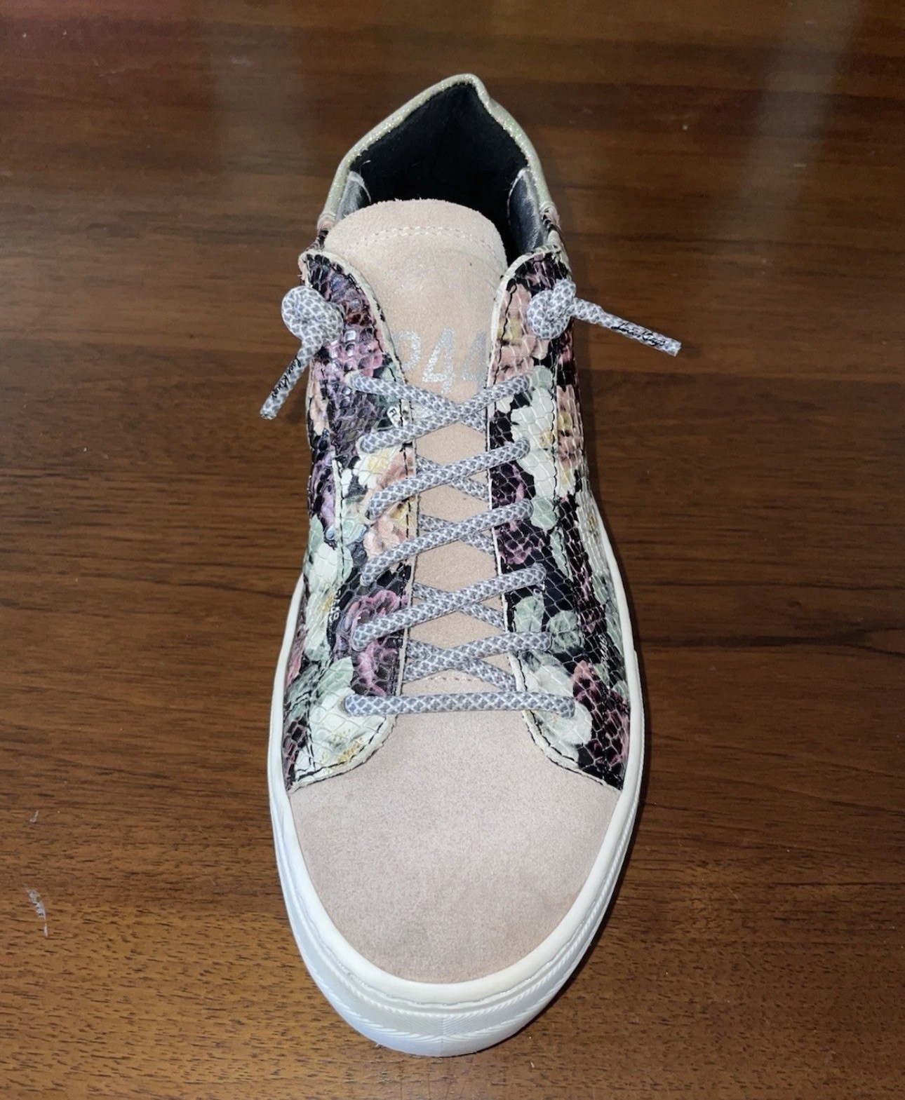 P448 Floral Python-Embossed Platform sneakers (Wo… - image 15