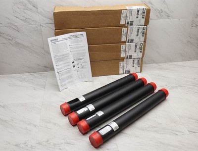 4 LOT - Chief CMS018 18  Ceiling Mount Extension Poles Tube for Projector