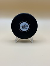 Nashville Predators NHL Logo Autograph Souvenir Hockey Puck