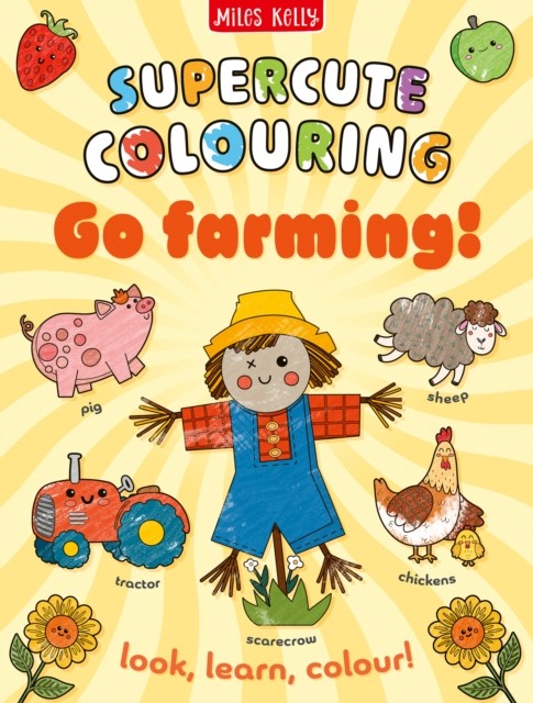 Go Farming! Colour and Learn by Miles Kelly (Paperback Book) - Image 6