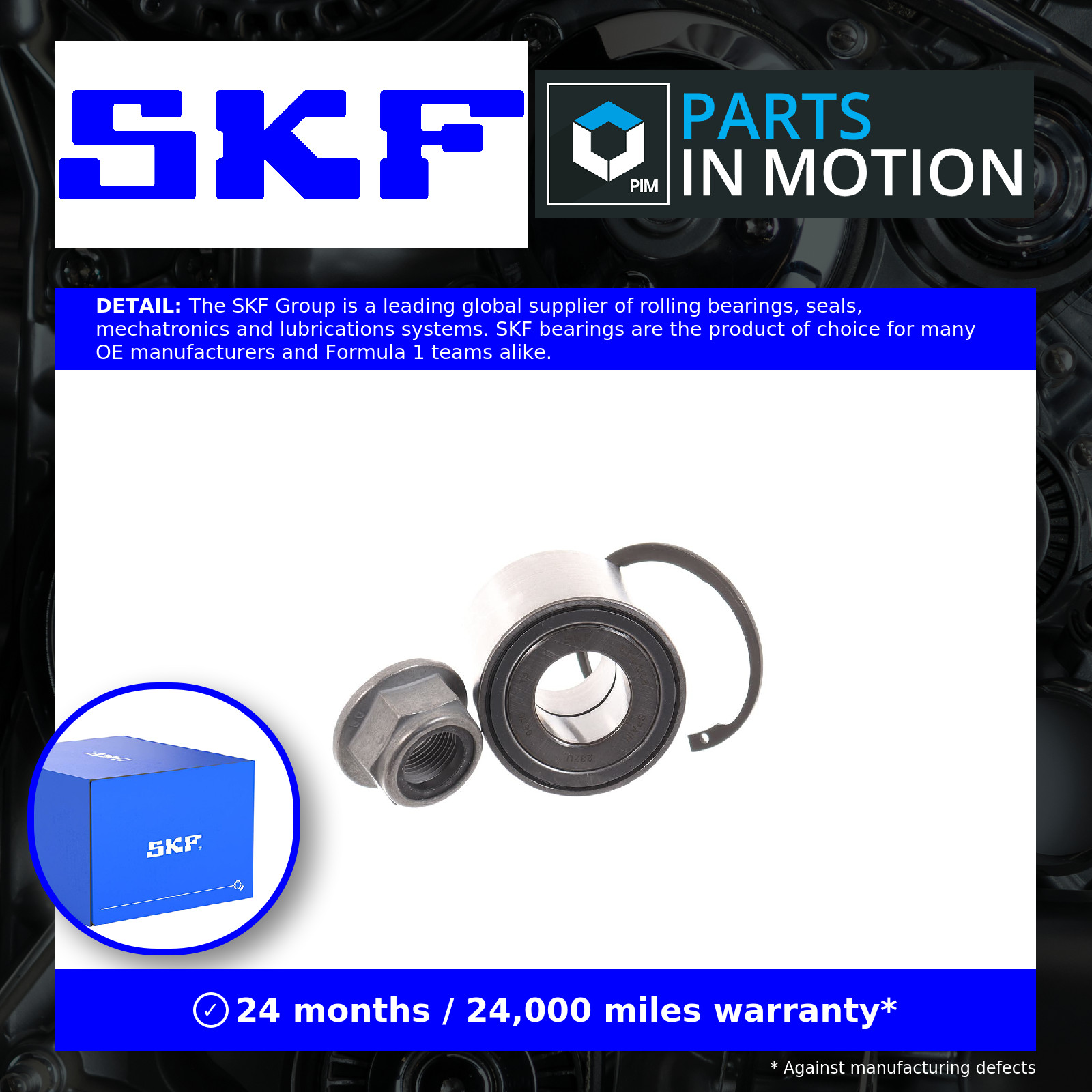Rear SKF SWEDEN VKBA 976 Wheel Bearing Kit for NISSAN,RENAULT - Image 7