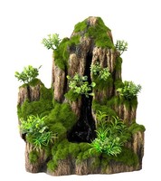 Aqua Della Moss Rock Small Wasserfall FüR Aquarium Aquariendekoration Felsen