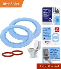 Toilet Canister Flush Valve Seal Kit - 2-Pack for American Standard  Eljer