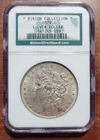 NGC Certified BINION Collection 1879-O Morgan Silver Dollar Grn. Label Ungraded