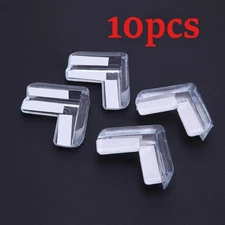 10 Corner Protectors Soft Silicone Furniture Child Safety Guard Clear Pad Bumper