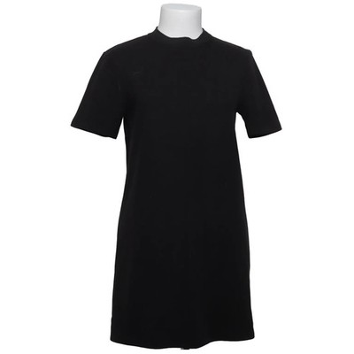 Zara, Kleid, Größe: S, Schwarz, Baumwolle/Polyester, Einfarbig, Damen #hEB