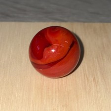 Akro Agate Red Slag Marble 0.91 J023
