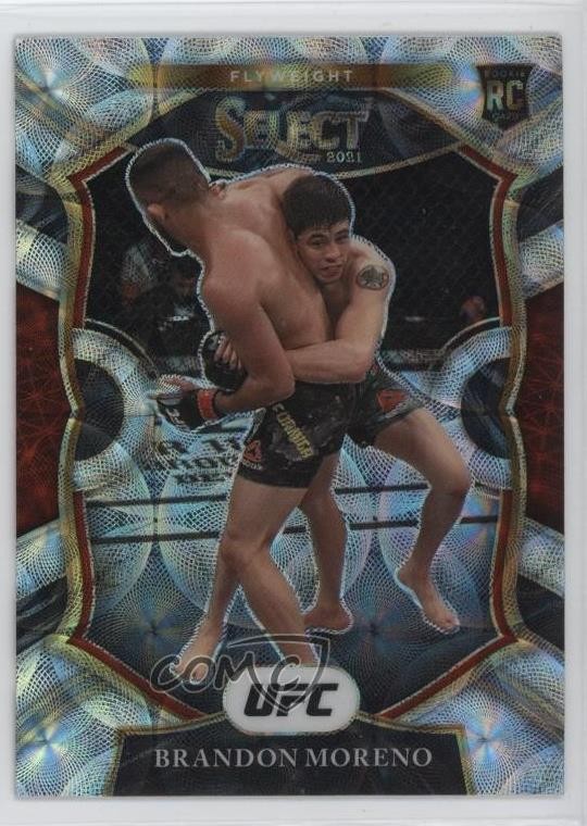 2021 Panini Select UFC Concourse Scope Prizm Brandon Moreno #96 tw0