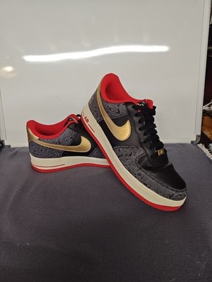 Size 10 Nike Air Force 1 '07 LX ''Spades'' DJ5184-001