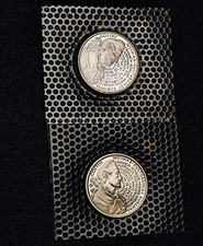 2x 10 DM Gedenkm&uuml;nze BRD &ndash; Goethe Weimar Kulturstadt Europas PP 1999 F + D