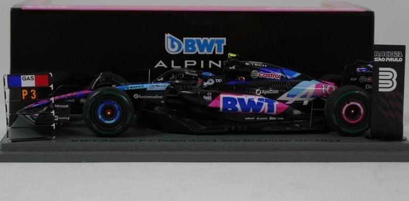 Spark Alpine A524 #10 Pierre Gasly 3rd Brazilian GP 2024 1/43 S9552 - Immagine 3 di 3