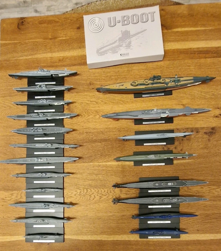 atlas U-Boot 20 X Collection Sammlung 1:350 - Bild 4 von 4